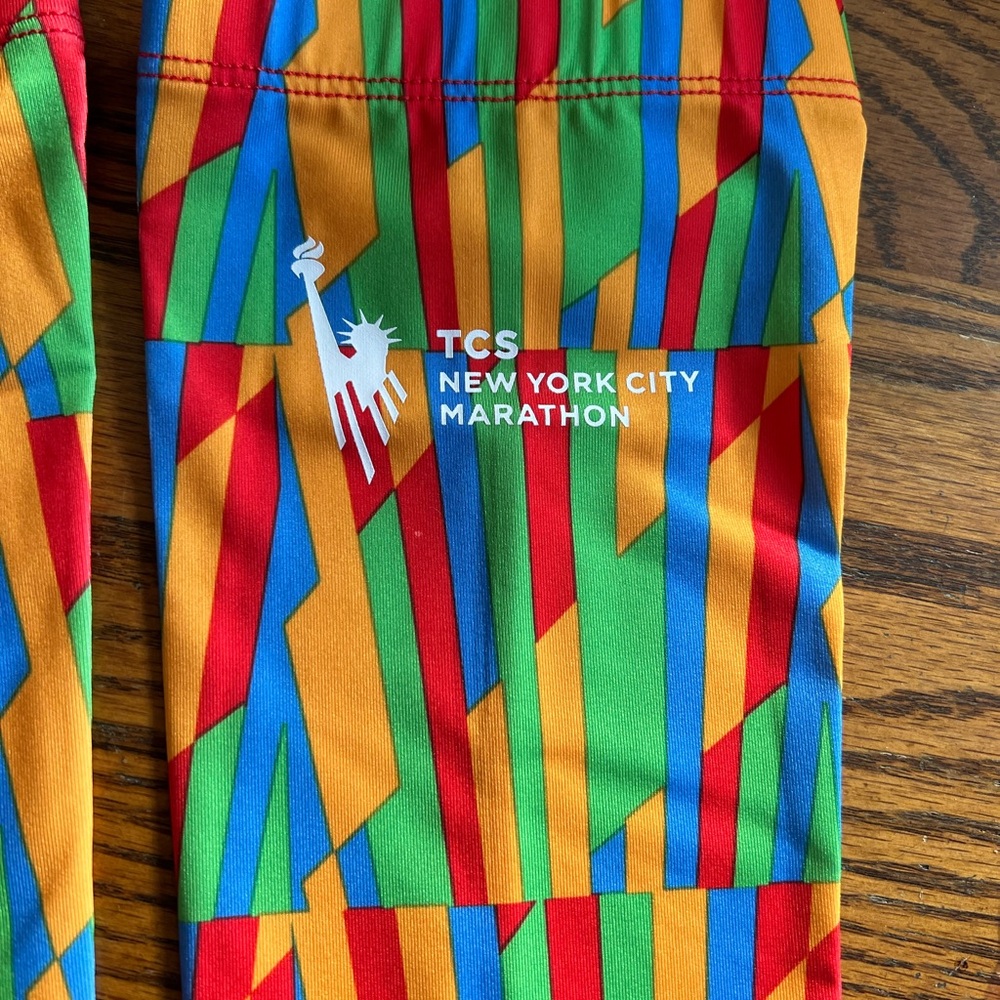 New Balance Multicolor Striped Leggings